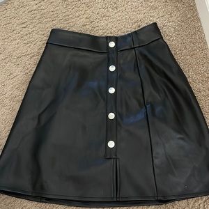 Leather Skirt